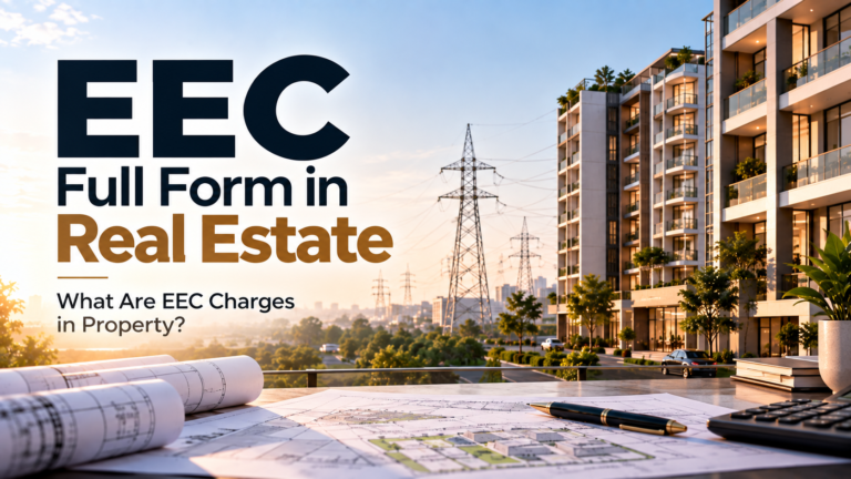 EEC full form in real estate showing external electrification charges for a property